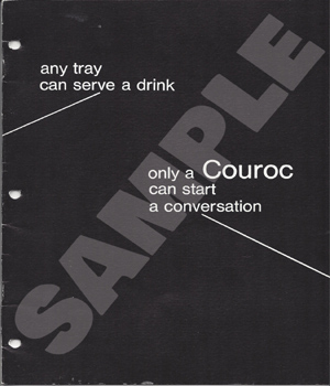 Couroc of Monterey-51 Couroc Product Catalogues 1958 to 1985.