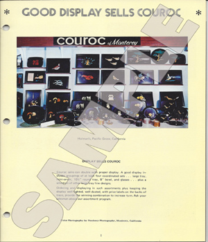 Couroc of Monterey-51 Couroc Product Catalogues 1958 to 1985.