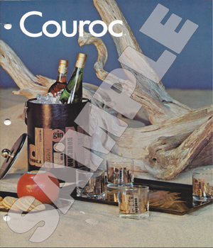 Couroc of Monterey-51 Couroc Product Catalogues 1958 to 1985.