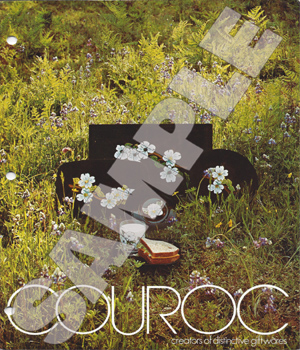 Couroc of Monterey-51 Couroc Product Catalogues 1958 to 1985.