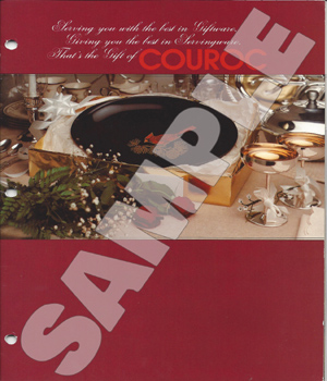 Couroc of Monterey-51 Couroc Product Catalogues 1958 to 1985.