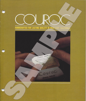 Couroc of Monterey-51 Couroc Product Catalogues 1958 to 1985.