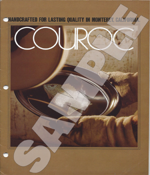 Couroc of Monterey-51 Couroc Product Catalogues 1958 to 1985.